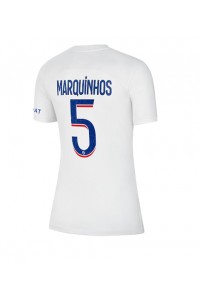 Paris Saint-Germain Marquinhos #5 Fotballdrakt Tredje Klær Dame 2022-23 Korte ermer